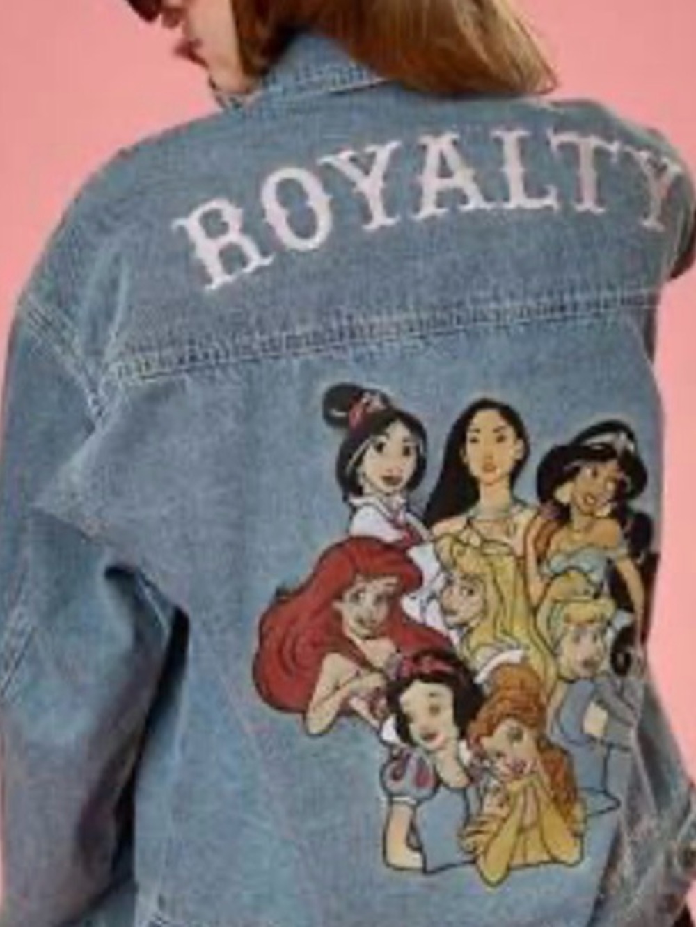 Disney Princess 90s Denim Jacket